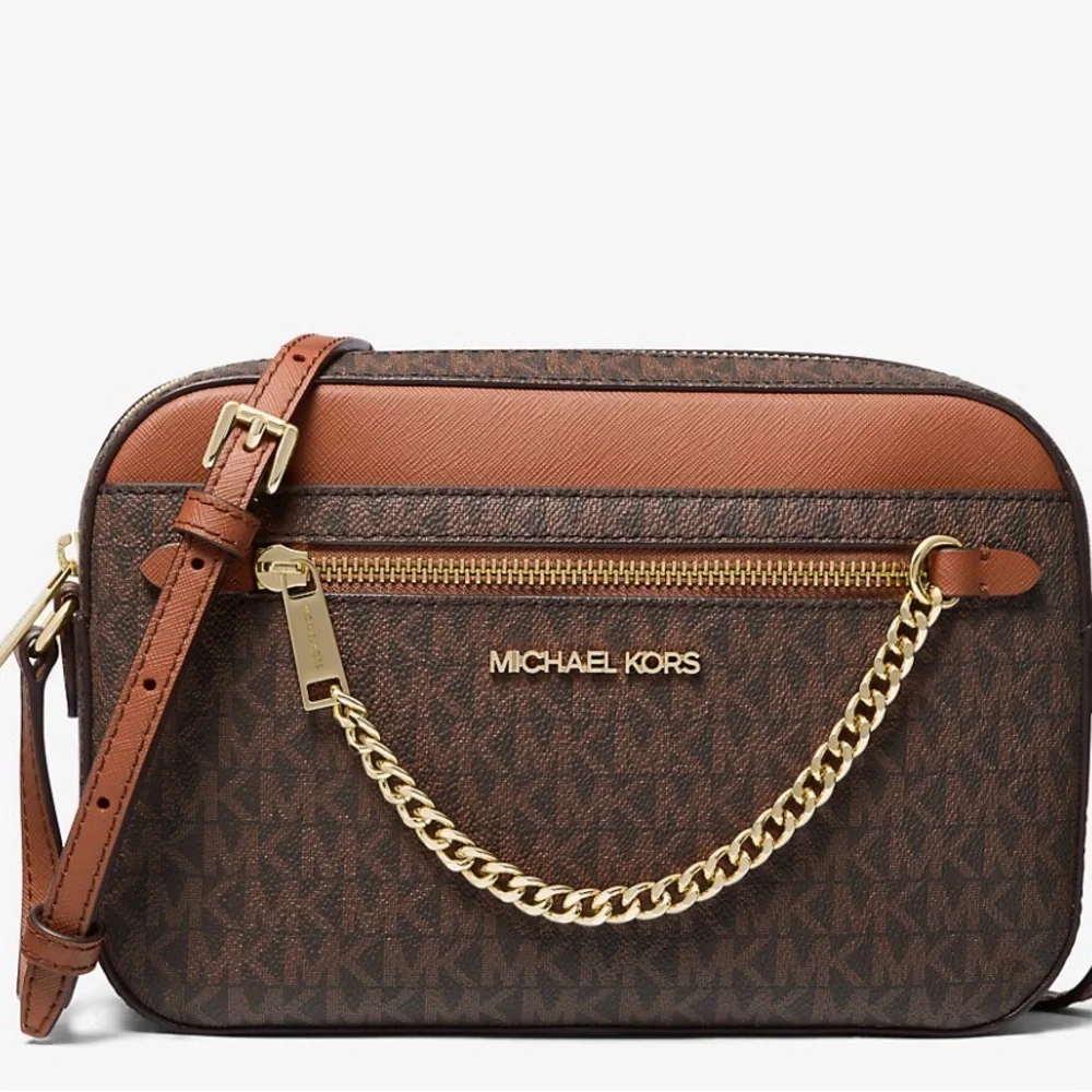 NWT Michael Kors Outlet Jet Set Large Logo Crossbody Bag
ONE SIZE BROWN - Picture 2 of 4